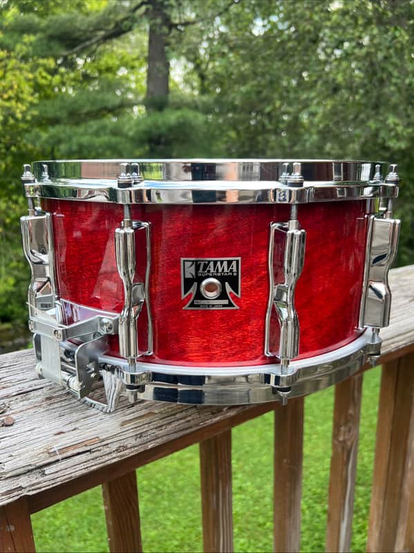 Tama Mastercraft Superstar Artwood AW456 1982 - Cherry image 1