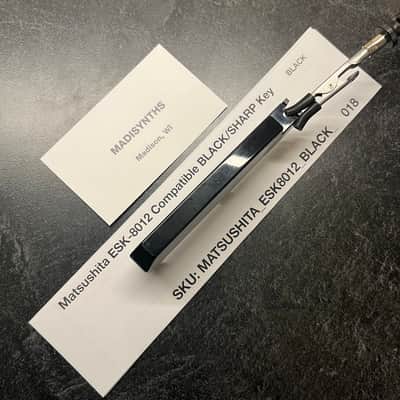 Matsushita Weighted Replacement SHARP/BLACK Key (ESK-8012 Keybeds) for E-Mu Emulator II, Kawai K1, K1 II, K4, K11, Korg DP-80, DS-8, Rhodes Chroma Polaris