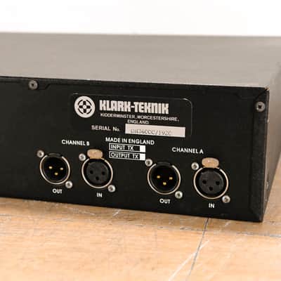 Klark Teknik DN3600 Programmable Graphic Equalizer CG01XTR image 7