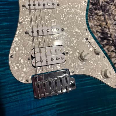 Suhr Standard Plus with Maple Fretboard 2013 - 2017 - Bahama Blue image 7