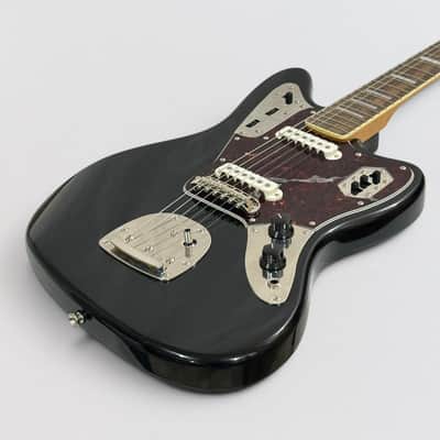 Fender Squier Classic Vibe '70s Jaguar Electric Guitar - Black image 11