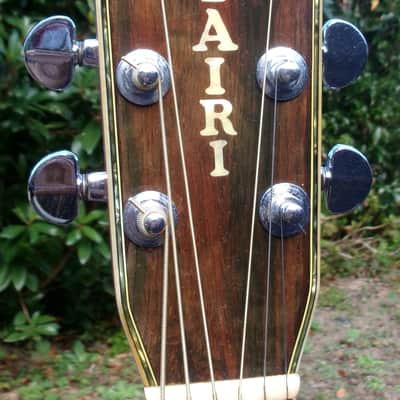 1979 Yairi YW800 B. Rosewood Jacaranda Japan Vintage - Natural+Vintage Martin Replica Hard Case by Tokai image 6