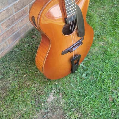 2004 Master Luthier Tom Bills Archtop Acoustic/Electric Guitar Fabulous Looks, Sound & Playability With Deluxe Case image 3