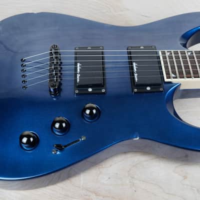 Grover Jackson Stars DKMGT Dinky MIJ 2005 Cobalt Blue Japan w/ Bag image 5