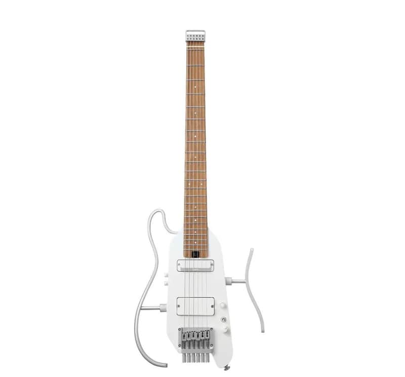 Donner Hush X PRO Headless Ultra Light rechargeable electronic Guitar with effects system White image 1