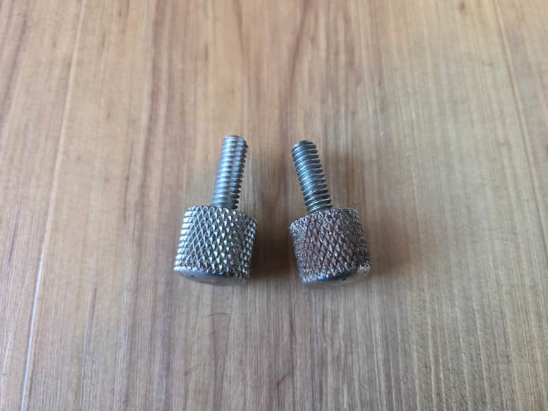 Set of Vintage 1960's Fender Piggyback Amplifier Thumb Screws to Attach Head to Cabinet! image 1