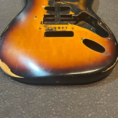 Fender Stratocaster Body 3-Tone Sunburst image 2