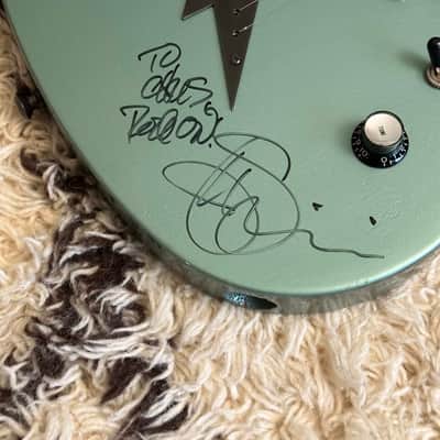 Gibson SG-Z w/ Satriani Autograph 1998 - Verdigris image 3