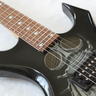 2004 B.C. Rich Body Art Collection The Fly Warlock Limited Edition Electric Guitar - "The Fly" image 9