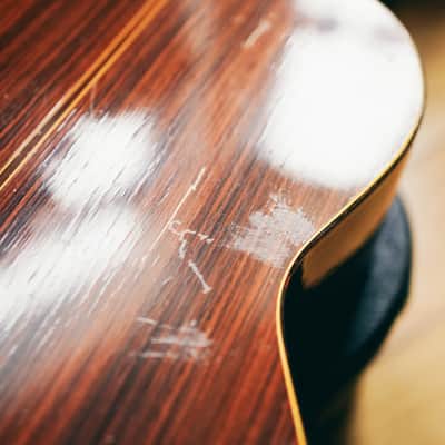 1970s Ryoji Matsuoka M40 – Handcrafted in Japan| Solid Top | Low Action | Hard Case  | Vintage Classical Tone image 18
