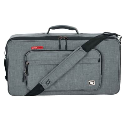 Gator Cases GT-2412-GRY Transit Series Grey Guitar Bass Accessory Gig Bag Case image 1