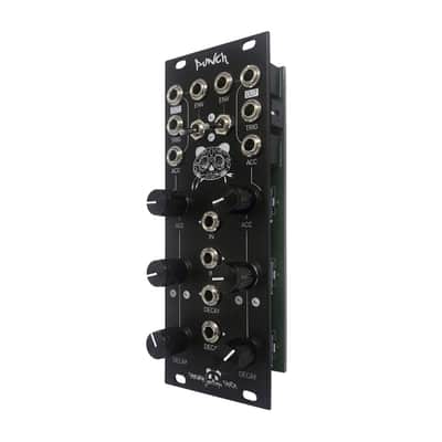 Patching Panda Punch V2 Eurorack Synth Module 2020s - Black image 1