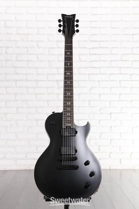 Schecter Solo-II SLS Elite Evil Twin Electric Guitar - Satin Black (Solo2SLSEETBkd2) image 1