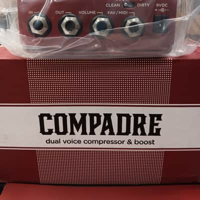 Strymon Compadre Dual Voice Compressor & Boost 2020 - Present - Red image 4