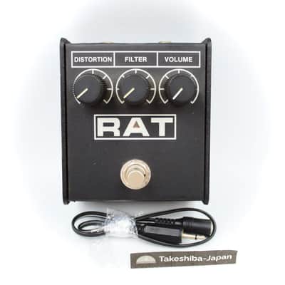 ProCo RAT Made in USA LM308N With Conversion Cable Distortion Guitar Effect Pedal 207665 image 1
