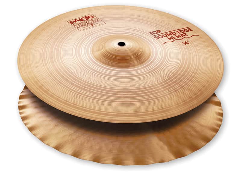 Paiste 14" 2002 Sound Edge Hi-Hats 1063114 UPC 697643100299 image 1