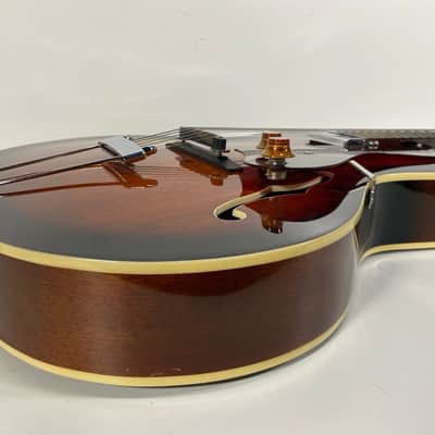 Aria Pro II FA-50E Full-Hollow Body Jazz Guitar - Tobacco Burst image 3