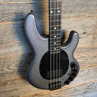 Ernie Ball Music Man Dark Ray 4 Bass Guitar - Starry Night image 5