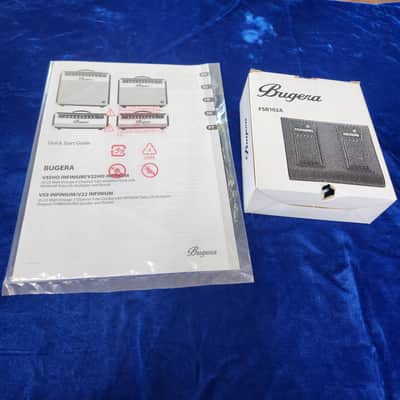 Mint Used Bugera V22HD INFINIUM 22W 2-Channel Tube Amp Head - 2-Tone Black and Cream w/ Original Box image 10