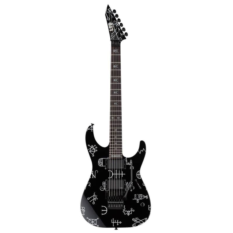 ESP LTD KH Demonology Kirk Hammett Signature Electric Guitar (FIREWORKS26) image 1