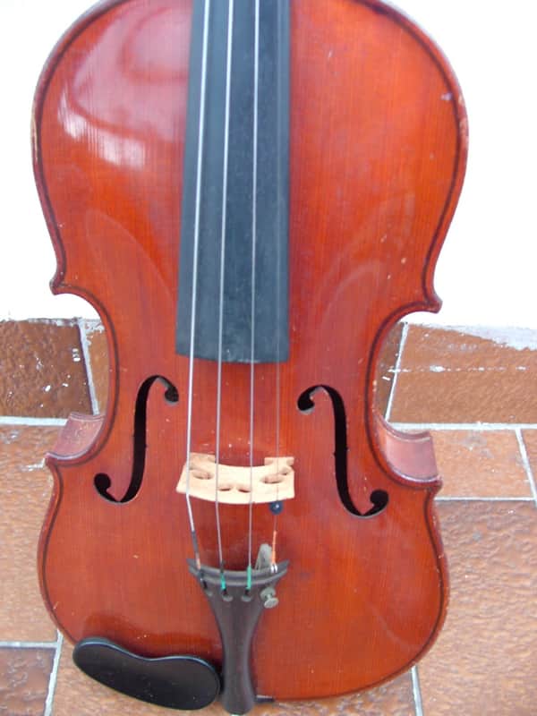 Breton Mirecourt Violino 3/4 da studio 1887 Noce image 1