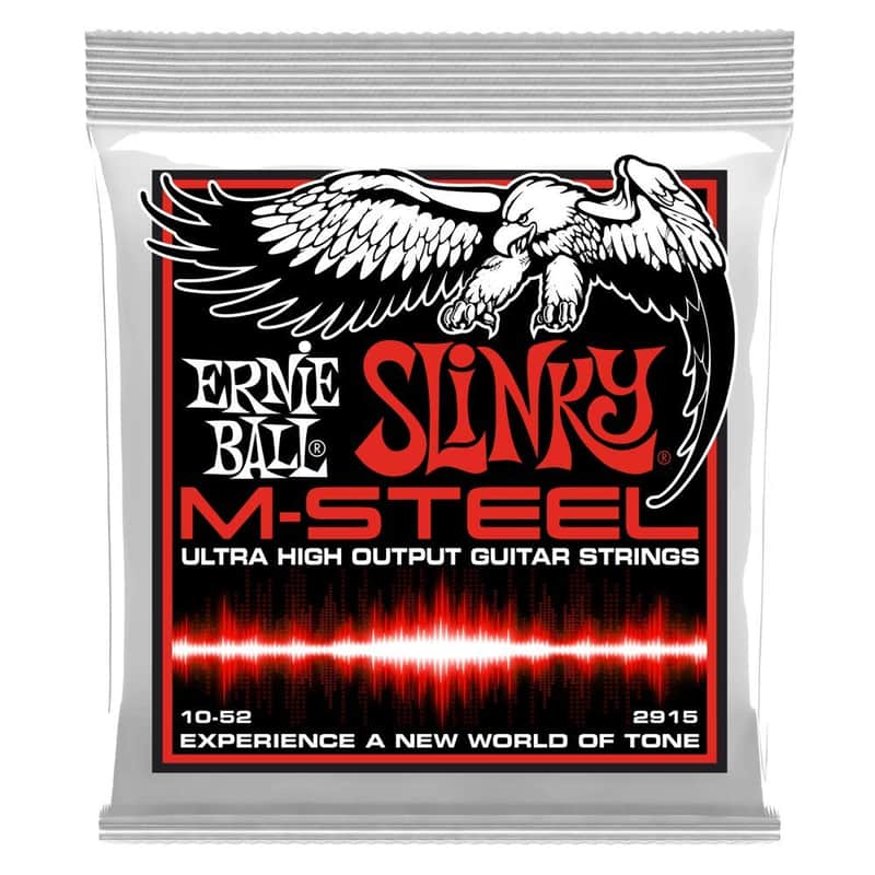 NEW - Ernie Ball Skinny Top Heavy Bottom Slinky M-Steel Electric Guitar Strings 10-52 Gauge image 1