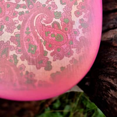 Pink Paisley Tele Body, Aged, Nitro , Alder image 7