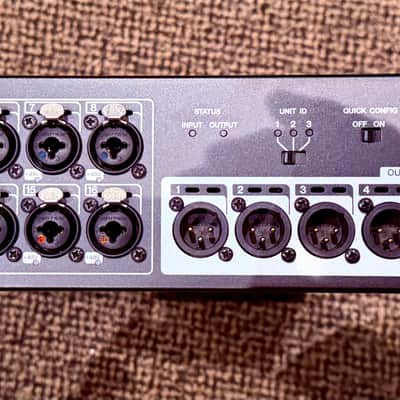 Yamaha Tio1608-D 16 Channel Dante Input Interface 2015 - Present - Black image 3