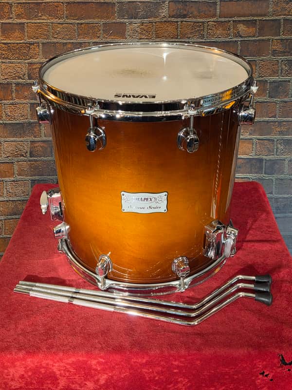 Mapex Saturn Series 14x14" Floor Tom w/ Evans Top Head & Yamaha Mounts image 1