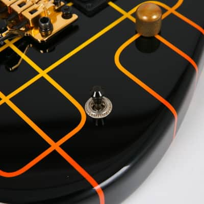 Charvel USA Custom San Dimas Schematic Graphic Unique Design Electric Guitar image 13