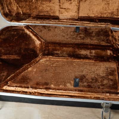 Peavey T-60 Rectangle Case Vintage Black with Orange Liner - also fits T-15, T-25. T-27, T-30, Stratocasters, Telecasters +++ image 2