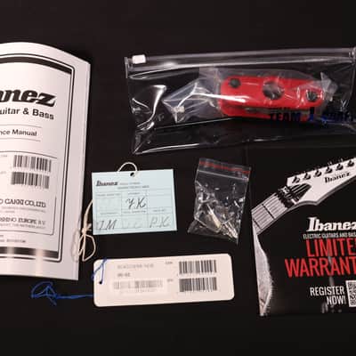 MINT Ibanez RG652AHMNGB RG Prestige 6str Electric Guitar w/Case - Nebula Green Burst 327 image 10