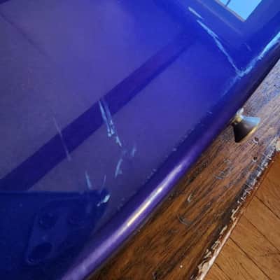 Fender Strat Std MIM SSS 2000 w/bag- blue image 13
