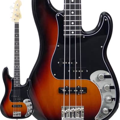 Fender American Elite Precision Bass (3-Color Sunburst/Ebony) [USED] 2019 image 1
