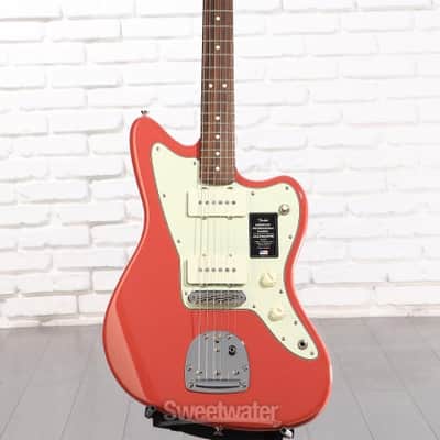 Fender American Professional Classic Jazzmaster Electric Guitar - Faded Dakota Red (JazzMAPCRDRd1) image 1