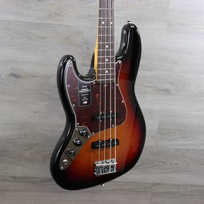 Fender American Professional II Jazz Bass Left-Handed with Rosewood Fretboard 3 Color Sunburst image 3