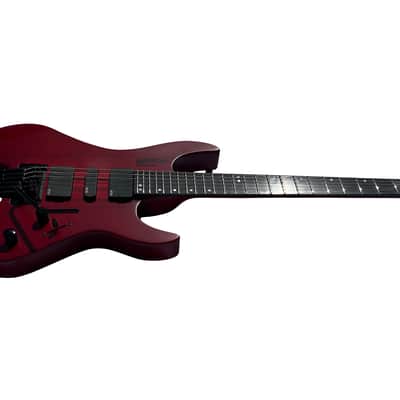 Bootlegger Guitar Absinthe Headless 2022 Red Matte EMG Coil Split Tremolo Case image 10
