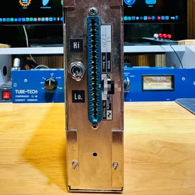Neve 1073 Mic / Line Input Module with 3-Band EQ 1970s - RAF Blue Grey image 4