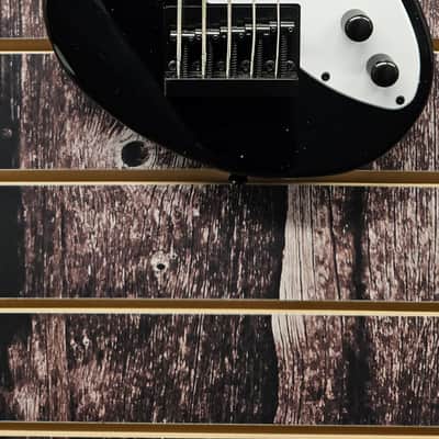 *B-STOCK* KALA UBASS-SB5-BK-FL Solid Body 5 String Fretless U-Bass Black image 2