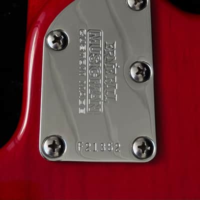 Ernie Ball Music Man JP7  2011 - John Petrucci - Cherry Burst image 8