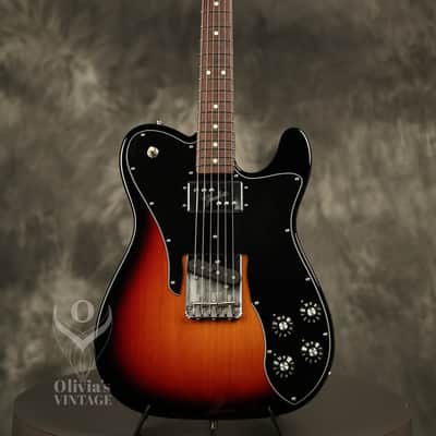 2019 Fender American Original 70's Telecaster Custom 3-Tone Sunburst image 2