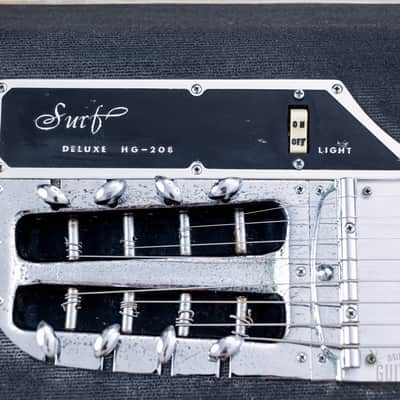 1967 Guyatone Surf Deluxe HG-208 Vintage 8-String Lap Steel w/ Active Effect, Japan image 5