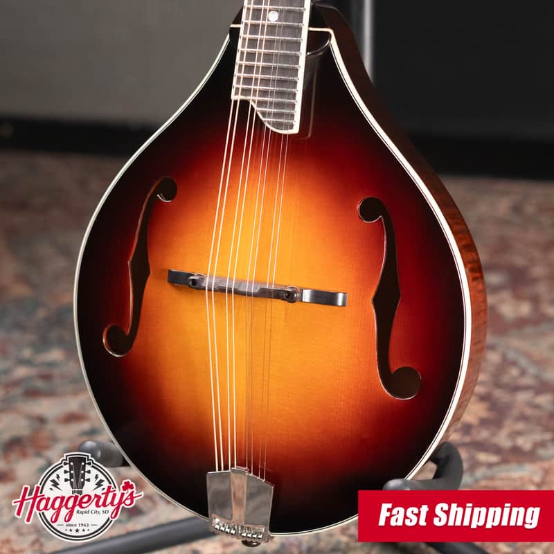 Eastman MD505-CS A-Style Mandolin - Classic Sunburst with Hardshell Case image 1
