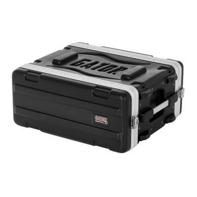 Gator Cases GR-4S Shallow Standard Molded PE 4U Audio Rack Case image 2