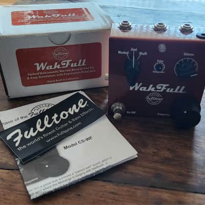 Fulltone CS-WF Custom Shop WahFull USA image 1