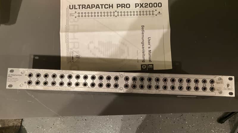 Behringer Ultrapatch Pro PX2000 | Reverb