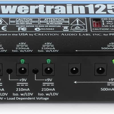 Pedaltrain PT-1250 Powertrain 1250 Multi Power Supply image 1