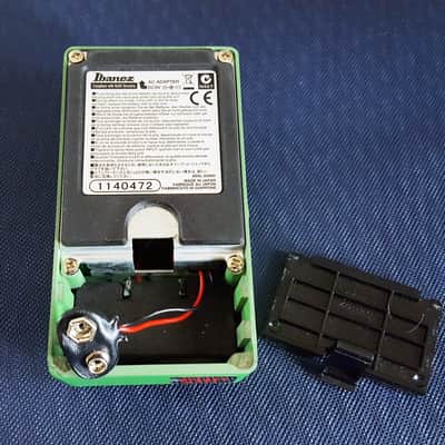 JHS Ibanez TS9 Tube Screamer with "Tri-Screamer" Mod - Green with Green Knobs image 11