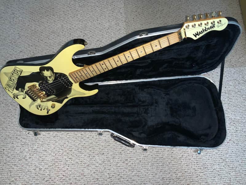 FINAL PRICE DROP* 1993 Washburn Steve Stevens SS100 w/Frankenstein