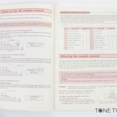 CASIO CZ-101 SOUND SYNTHESIS HANDBOOK Manual synthesizer VINTAGE SYNTH DEALER image 3